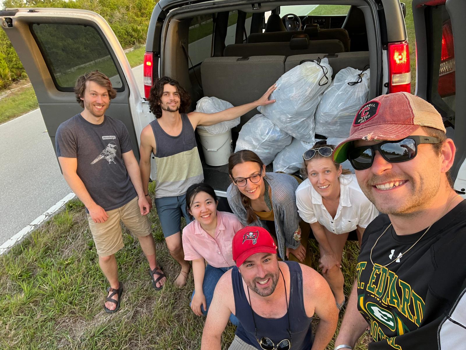 Community trash cleanup